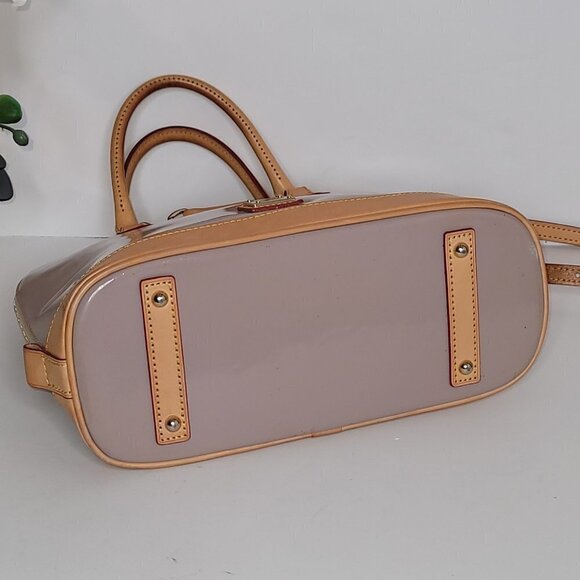 Dooney & Bourke Yellow Patent Leather Satchel - Picture 6 of 11